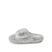 Time and Tru Women's Bunny Slippers, Sizes 5/6-9/10