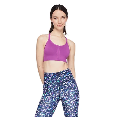 Soutien-gorge zippé Athletic Works pour femmes Tailles TP–TTG