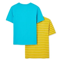 George Boys' Crew Neckline Tee 2-Pack