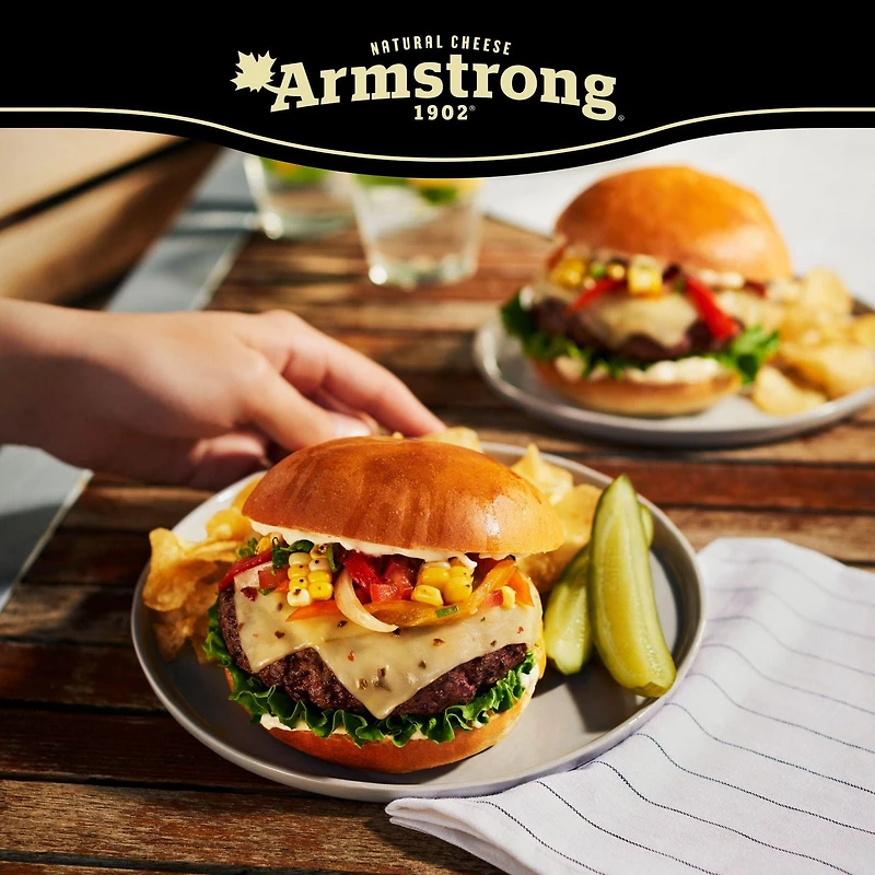 Armstrong Fromage monterey jack avec jalapeño en tranches 220 g