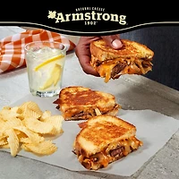 Armstrong Fromage Cheddar marbré tranché