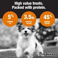 Gâteries Mini-PureSnacks au canard délicatement séchées à l’air, 396 g 396 g | 13,9 oz