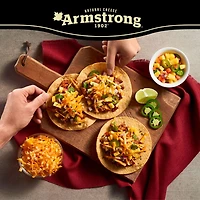 Armstrong Fromage Cheddar marbré avec jalapeño Fiesta Mexicaine 400 g