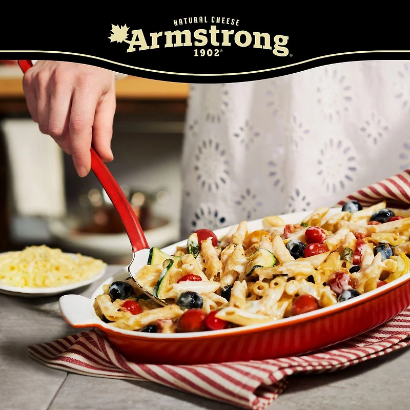 Armstrong Garlic & Herb Cheddar Cheese, 600 g