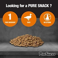 Gâteries Mini-PureSnacks au canard délicatement séchées à l’air, 396 g 396 g | 13,9 oz