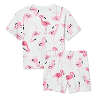 George Toddler Girls' Pajama 2-Piece Set, Sizes 2T-5T