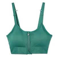 Soutien-gorge zippé Athletic Works pour femmes