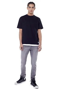 Jeaniologie ™ 5 Pocket Slim Fit Jeans - Medium Grey Wash