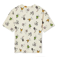 T-shirt surdimensionné avec imprimé graphique George pour garçons