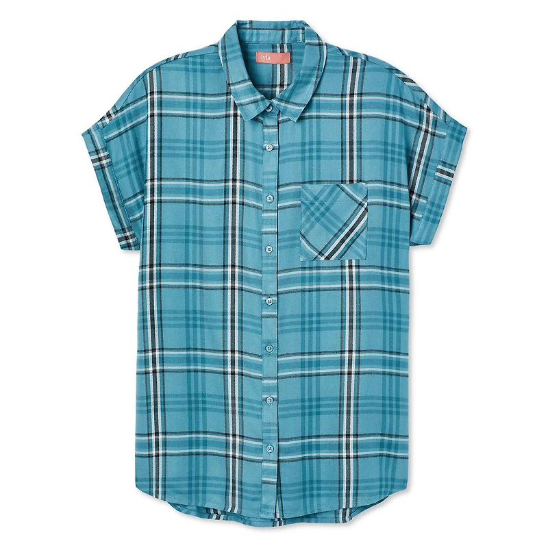 Chemise à carreaux Iyla pour femmes