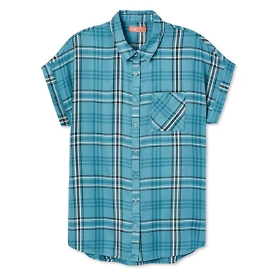 Chemise à carreaux Iyla pour femmes