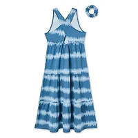 Ensemble 2 pièces avec robe longue en tricot George pour filles