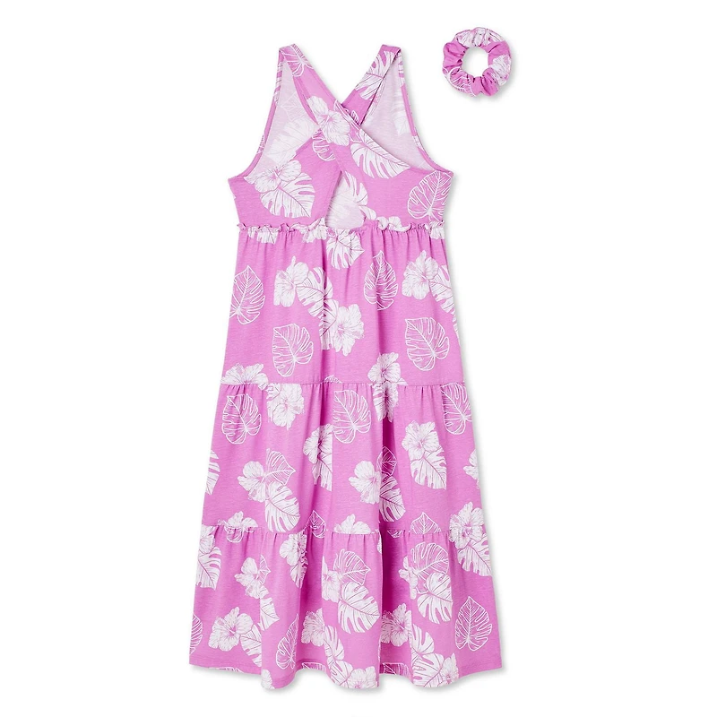 Ensemble 2 pièces avec robe longue en tricot George pour filles
