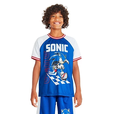 T-shirt raglan Sonic Le Hérisson pour garçons