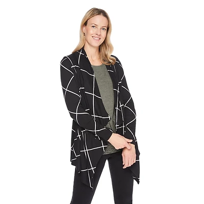 Iyla Women's Waterfall Cardigan, Sizes S-XXL