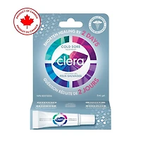 CLERA Cold Sore Treatment. Heals your cold sore in 2 days. Clinically proven. 5 ml