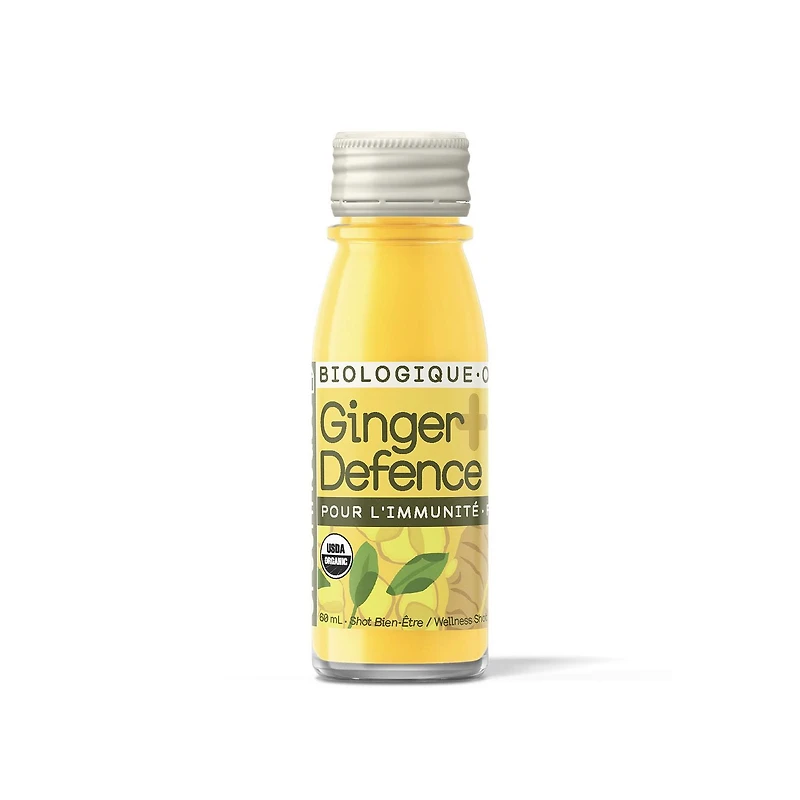 Shot bien-être Ginger Defence pour l’immunité Greenhouse 60 mL