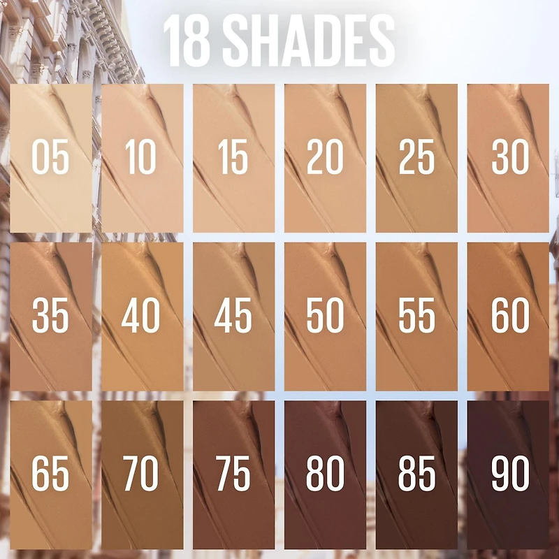 Maybelline New York Fond de teint en bâton polyvalent Lifterstix Non comédogène