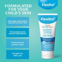 Lotion hydratante apaisante contre l'eczéma Happy Little Bodies de Flexitol