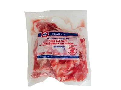 Chalkers Pickled Pork Riblets, Pork Riblets - random weight
