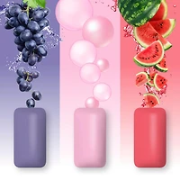 PUR Jumbo Gum, Aspartame Free, Sugar Free & 100% Xylitol, Bubblegum, Grape and Watermelon Chewing Gum