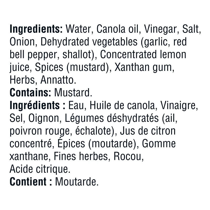 Vinaigrette Renée’s Italienne aux fines herbes printanières Vinaigrette Renée’s Italienne aux fines herbes printanières.