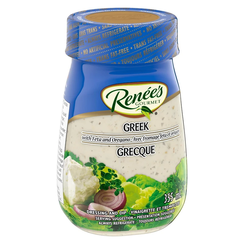Vinaigrette Grecque avec féta Renée’s Vinaigrette Grecque