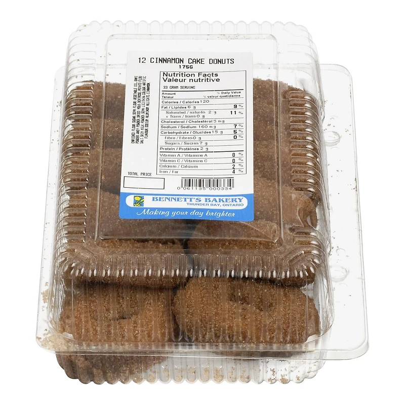 Cake Donuts - 12 Pack, 175 g / 12 Count