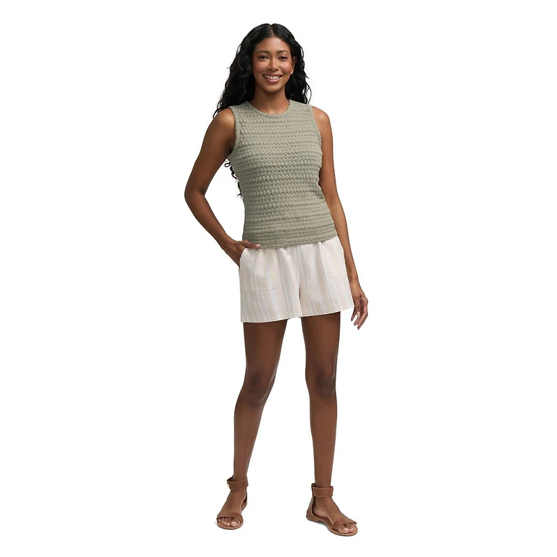 Mexx Women’s Printed Linen Blend Shorts