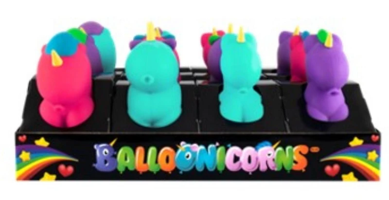 Incredible Novelties BALLOONICORNS Jouet Sensoriel Mignon et extensible