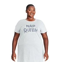 Chemise de nuit à encolure ras du cou George Plus pour femmes