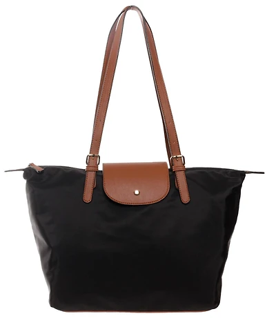 Sac fourre-tout en nylon Time and Tru pour femmes