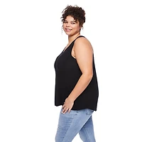 George Women's Plus V-Neckline Swing Tank