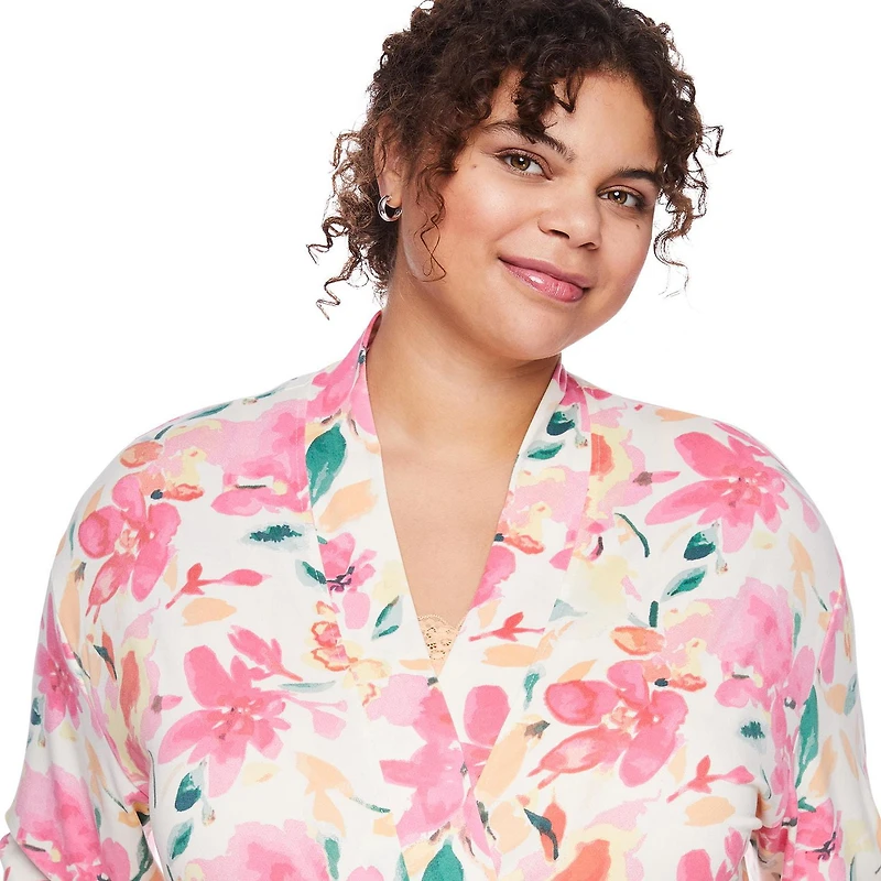 Ensemble 2 pièces avec chemise de nuit George Plus pour femmes