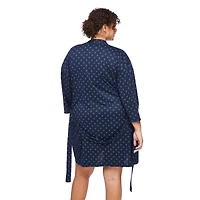 George Women's Plus Sleep Chemise 2-Piece Set