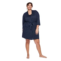 George Women's Plus Sleep Chemise 2-Piece Set