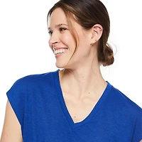 George Women's V-Neckline Dolman Tee