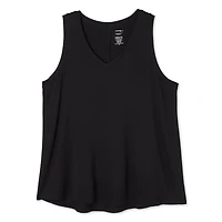 George Women's Plus V-Neckline Swing Tank