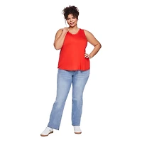 George Women's Plus V-Neckline Swing Tank