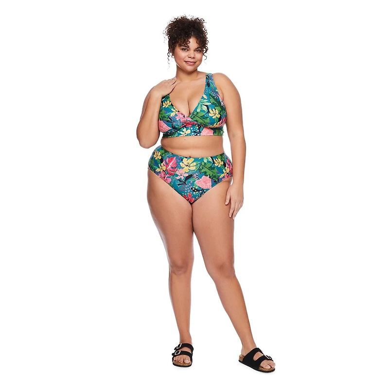 George Women's Plus Triangle Swim Top