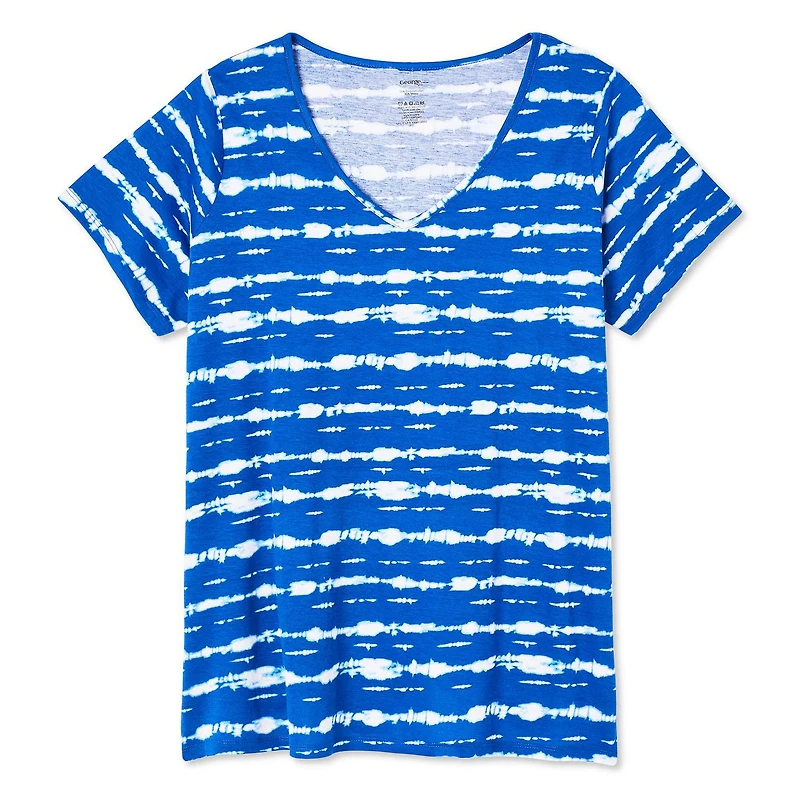 George Women's Plus V-Neckline Tee