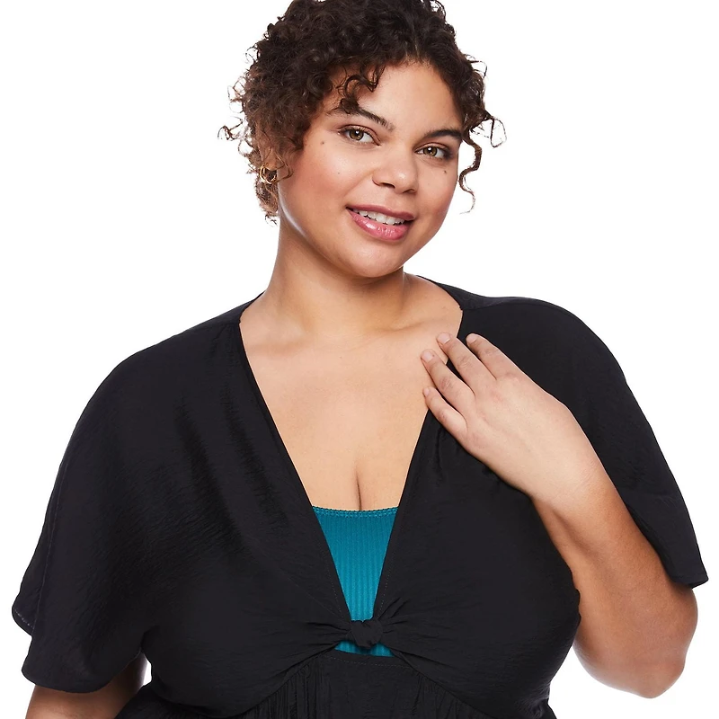 George Women's Plus Kaftan Dress Cover-Up