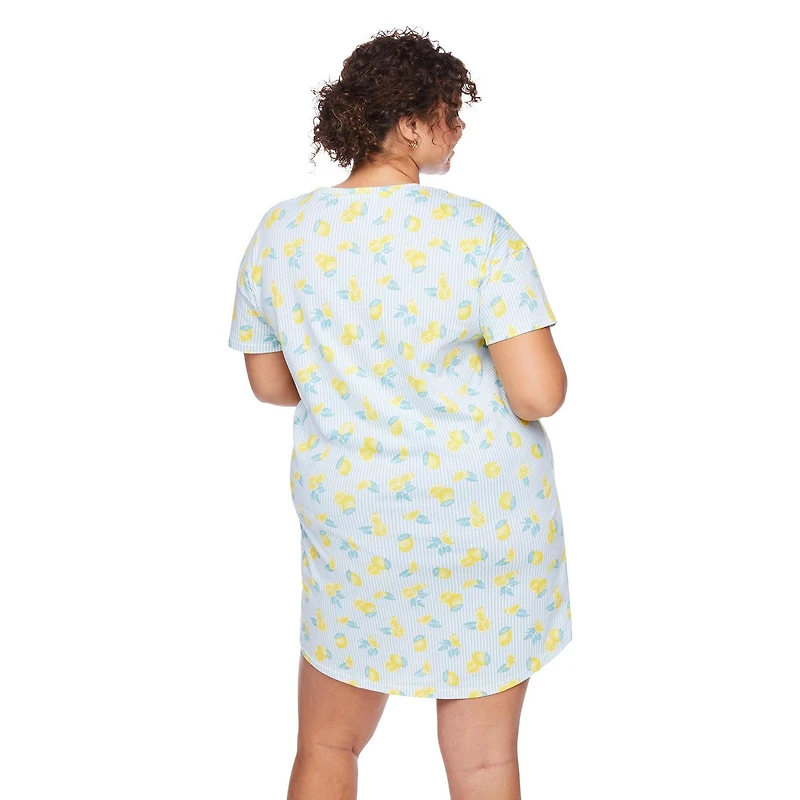 George Women's Plus Crew Neckline Nightshirt