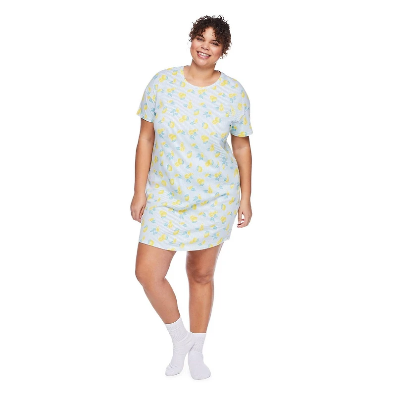 George Women's Plus Crew Neckline Nightshirt