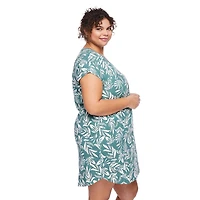 George Women's Plus V-Neckline Nightshirt