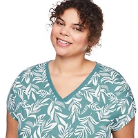 George Women's Plus V-Neckline Nightshirt