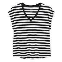 George Women's V-Neckline Dolman Tee, Sizes XS-XXL