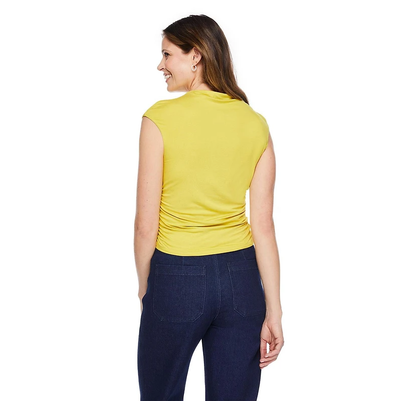 George Women's Side Ruching Top