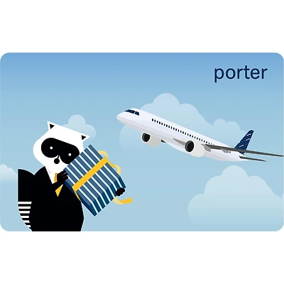 Porter Airlines 100 Gift Card (Email Delivery)