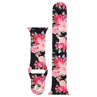 Floral Silicone Watch Strap  Elegant, Feminine & Comfortable, Silicone Watch Strap